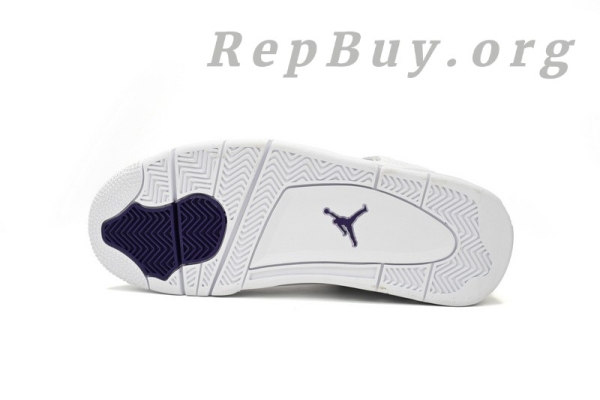 Top Version Air Jordan 4 Retro Metallic Purple CT8527-115 - Image 5