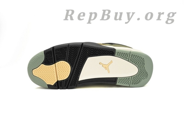 Top Version Air Jordan 4 Retro SECraft Medium Olive FB9927-200 - Image 5