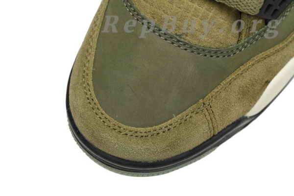 Top Version Air Jordan 4 Retro SECraft Medium Olive FB9927-200 - Image 7