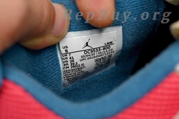 Top Version Air Jordan 4 RetroUnion Guava Ice DC9533-800 - Image 9