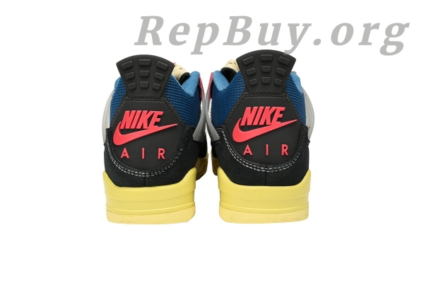 Top Version Air Jordan 4 RetroUnion Off Noir DC9533-001 - Image 7