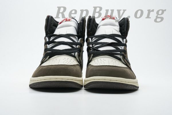Top Version Air Jordan 1 Retro High Travis Scott CD4487-100 - Image 3