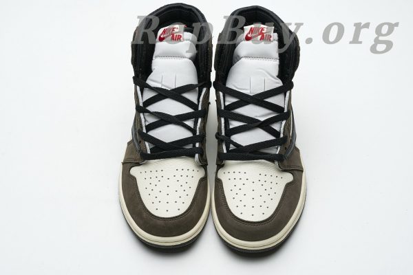 Top Version Air Jordan 1 Retro High Travis Scott CD4487-100 - Image 4