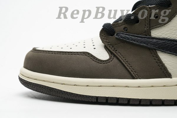 Top Version Air Jordan 1 Retro High Travis Scott CD4487-100 - Image 10