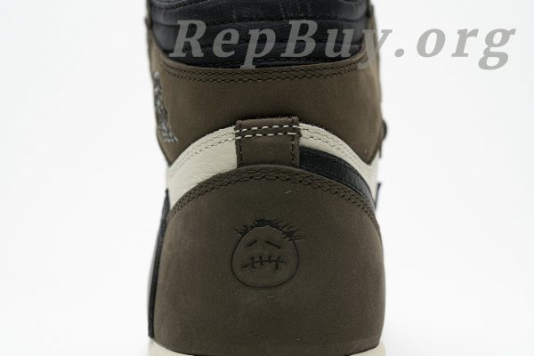 Top Version Air Jordan 1 Retro High Travis Scott CD4487-100 - Image 14