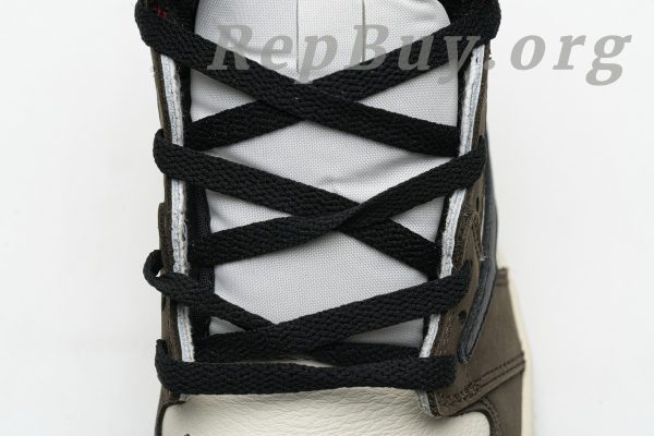 Top Version Air Jordan 1 Retro High Travis Scott CD4487-100 - Image 8