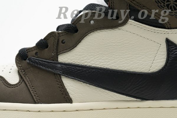 Top Version Air Jordan 1 Retro High Travis Scott CD4487-100 - Image 11
