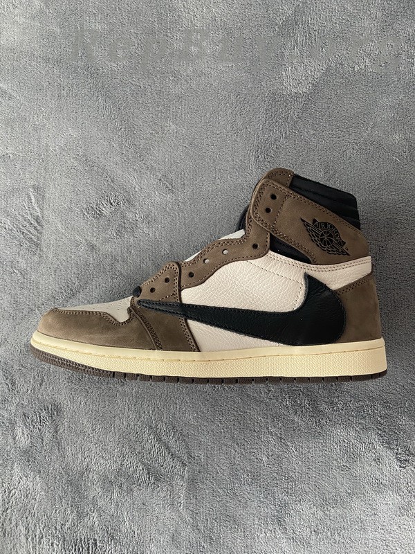 Top Version Air Jordan 1 Retro High Travis Scott CD4487-100 - Image 4