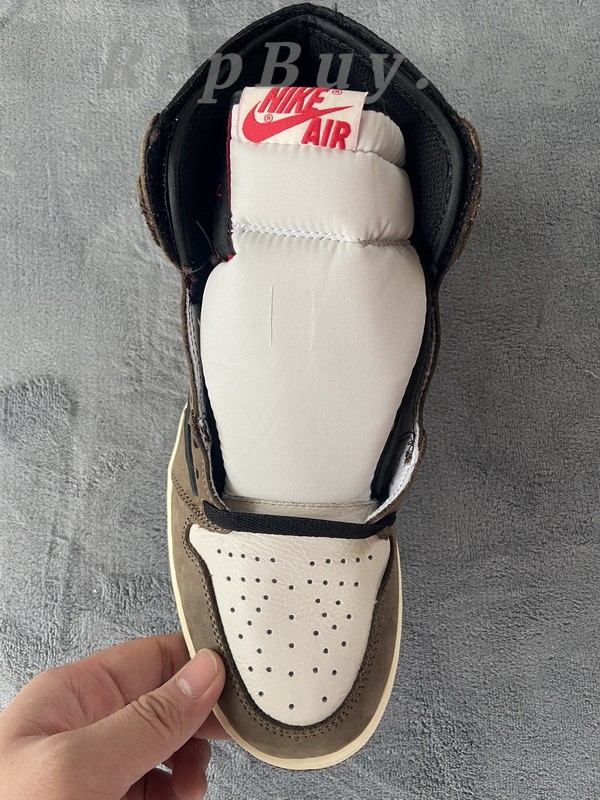 Top Version Air Jordan 1 Retro High Travis Scott CD4487-100 - Image 11