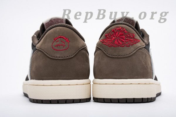 Top Version Travis Scott x Air Jordan 1 Low OG SP-T CQ4277-001 - Image 6