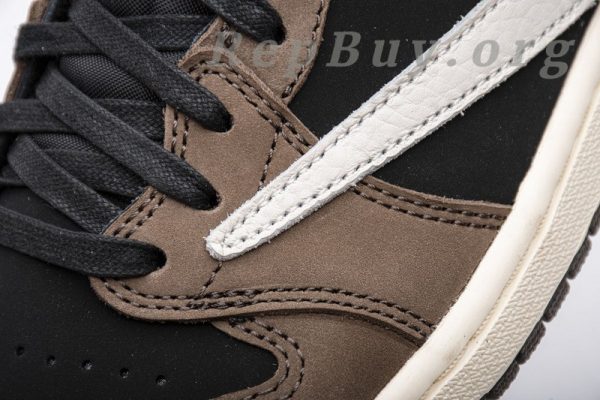 Top Version Travis Scott x Air Jordan 1 Low OG SP-T CQ4277-001 - Image 9
