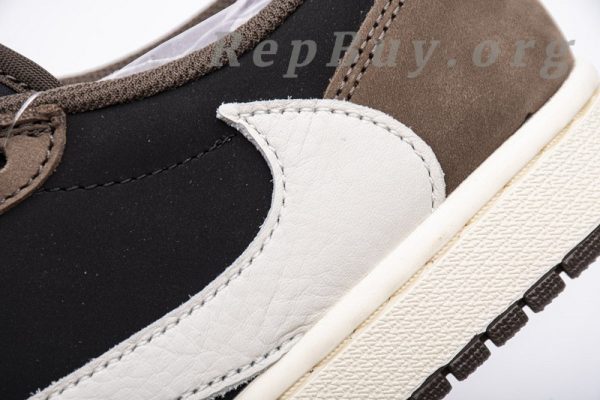 Top Version Travis Scott x Air Jordan 1 Low OG SP-T CQ4277-001 - Image 10