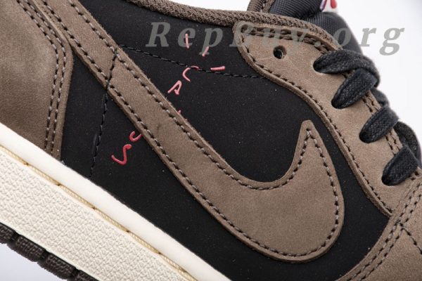 Top Version Travis Scott x Air Jordan 1 Low OG SP-T CQ4277-001 - Image 13