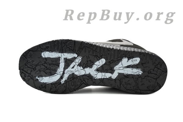 Travis Scott x Jordan Cut The Check Nice Kicks Black Charcoal FZ8117-481 - Image 4