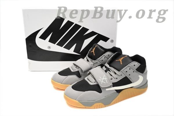Travis Scott x Jordan Cut The Check Nice Kicks Black Gray Brown FZ8117-104 - Image 14