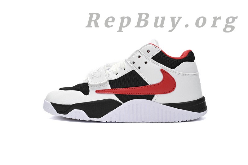 Best Travis Scott x Jordan Cut The Check Nice Kicks Black White Red FZ8117-407 Replica
