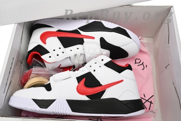 Travis Scott Jordan Cut The Check, Nice Kicks Black White Red, FZ8117-407, high quality replica, best rep sneakers, 1:1 copy, premium fake shoes, top replica Jordans, exact copy Travis Scott shoes, perfect clone sneakers