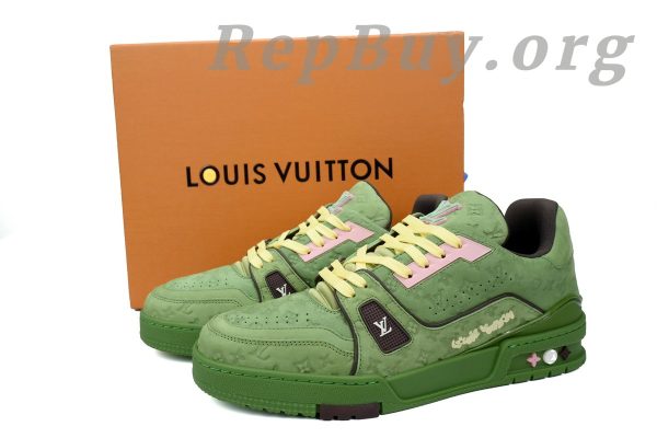 Tyler, the Creator x Louis Vuitton Trainer Green 1ACR6C - 图片 11
