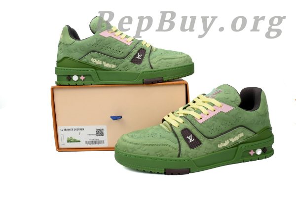 Tyler, the Creator x Louis Vuitton Trainer Green 1ACR6C - 图片 12