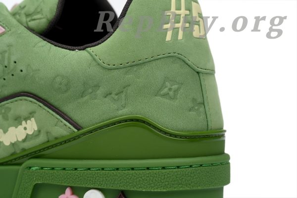 Tyler, the Creator x Louis Vuitton Trainer Green 1ACR6C - 图片 9