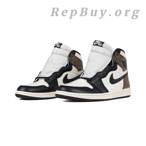 Top Version Air Jordan 1 Retro High Dark Mocha 555088-105 - Image 3