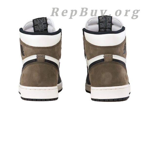 Top Version Air Jordan 1 Retro High Dark Mocha 555088-105 - Image 6