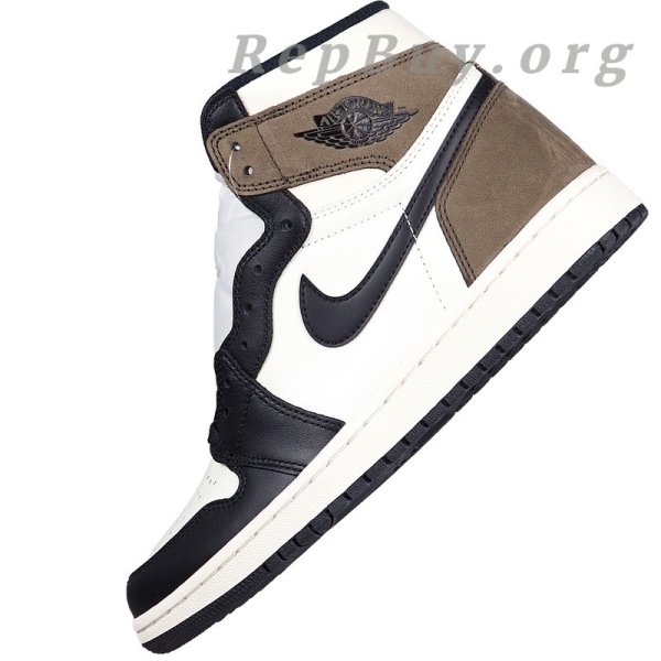 Top Version Air Jordan 1 Retro High Dark Mocha 555088-105 - Image 8