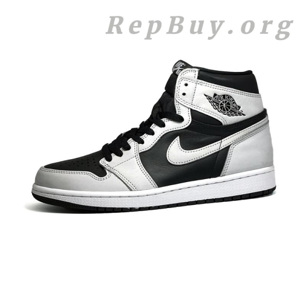 Top Version Air Jordan 1 Retro High Shadow 2.0 Black Light Smoke Grey - 图片 6