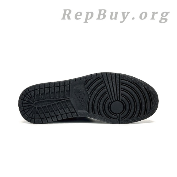 Top Version Air Jordan 1 Retro High Shadow 2.0 Black Light Smoke Grey - 图片 12