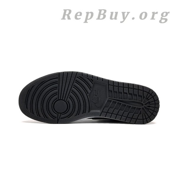 Top Version Air Jordan 1 Retro High Shadow 2.0 Black Light Smoke Grey - 图片 13