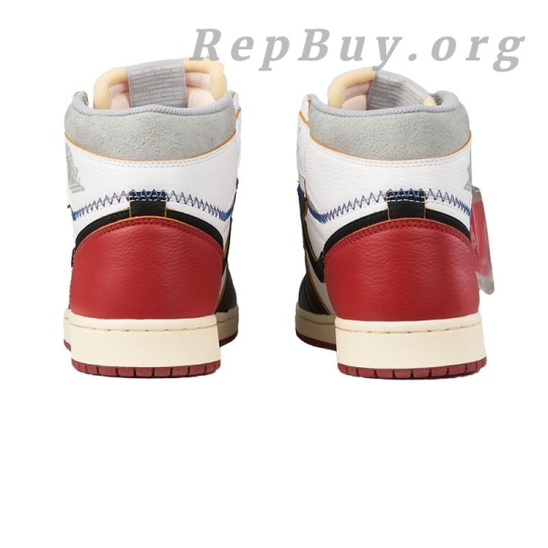 Top Version Air Jordan 1 Retro High Union Los Angeles Black Toe BV1300-106 - Image 6