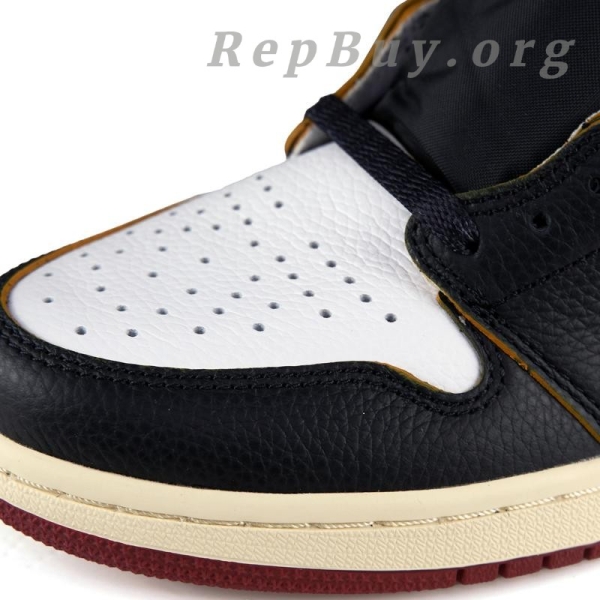 Top Version Air Jordan 1 Retro High Union Los Angeles Black Toe BV1300-106 - Image 7