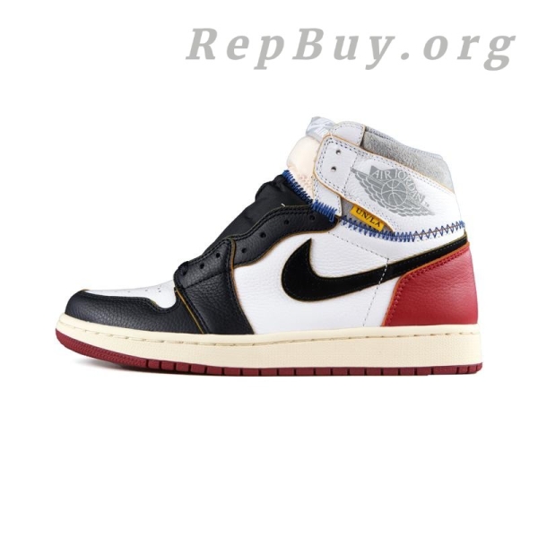 Top Version Air Jordan 1 Retro High Union Los Angeles Black Toe BV1300-106