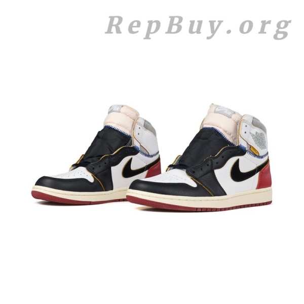 Top Version Air Jordan 1 Retro High Union Los Angeles Black Toe BV1300-106 - Image 3
