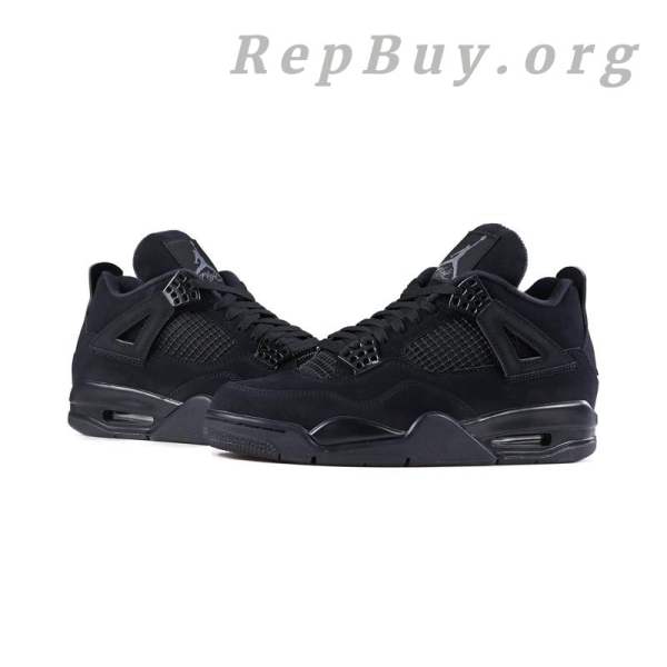Top Version Air Jordan 4 Retro Black Cat CU1110-010 - 图片 4