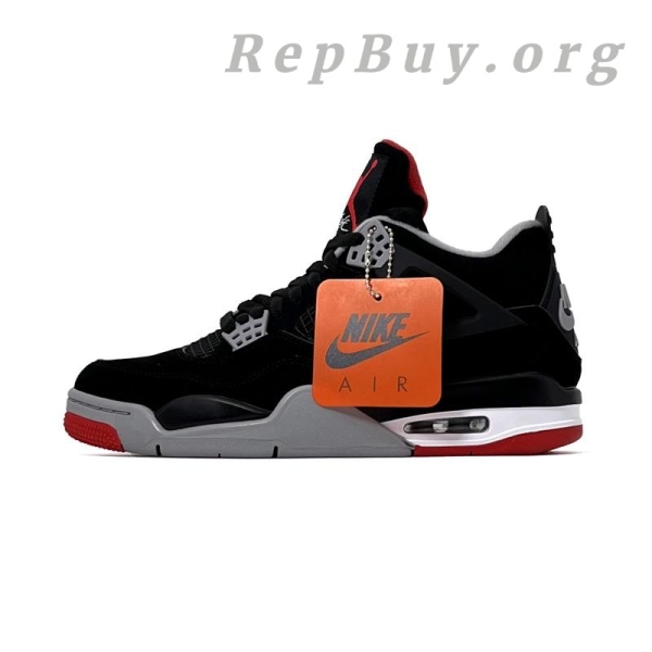 Top Version Air Jordan 4 Retro Bred 308497-060