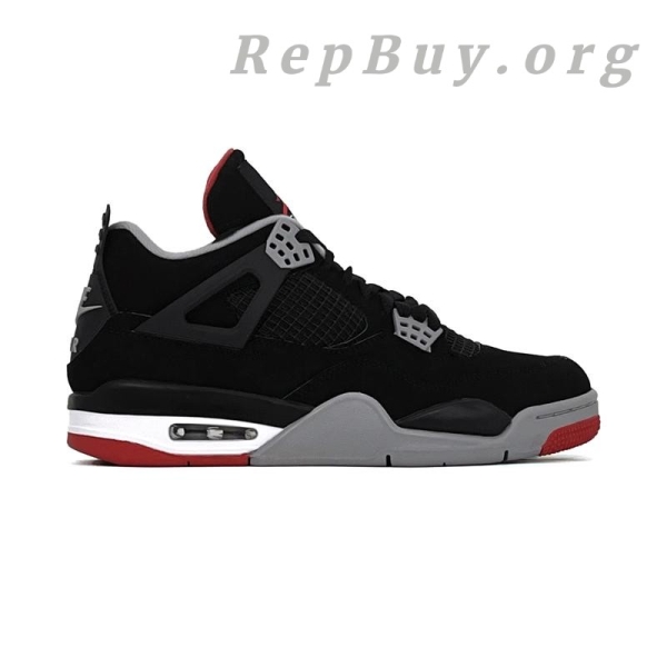 Top Version Air Jordan 4 Retro Bred 308497-060 - 图片 2