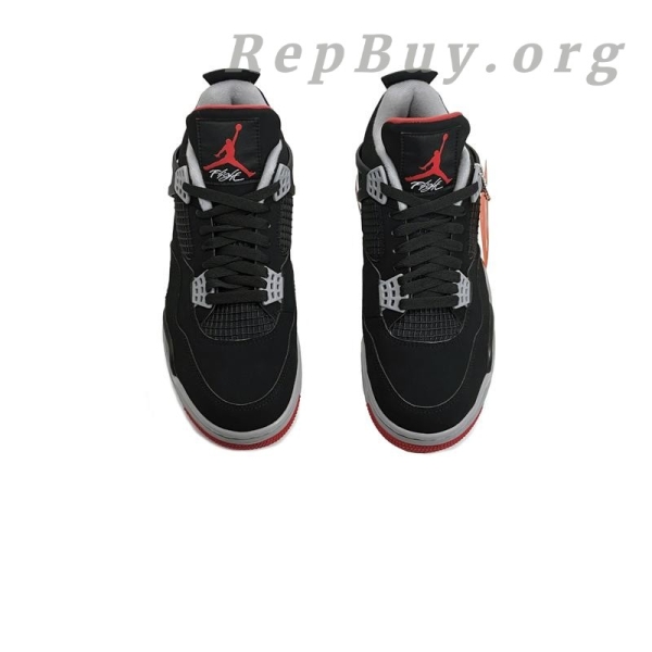 Top Version Air Jordan 4 Retro Bred 308497-060 - 图片 5