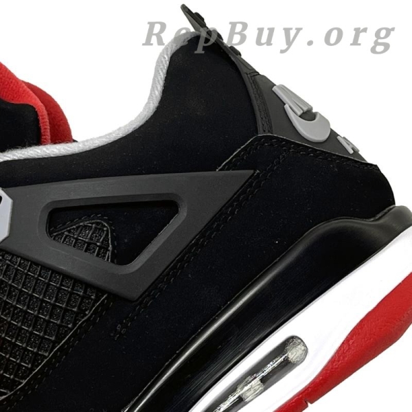 Top Version Air Jordan 4 Retro Bred 308497-060 - 图片 7