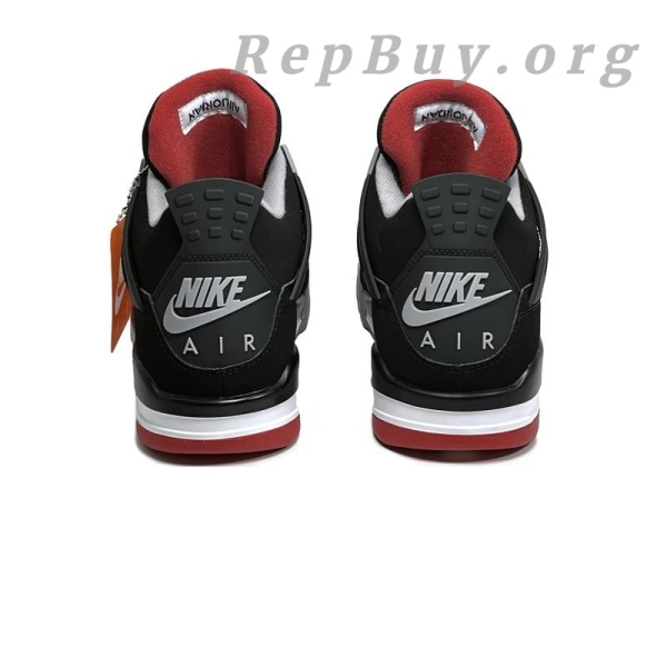 Top Version Air Jordan 4 Retro Bred 308497-060 - 图片 6
