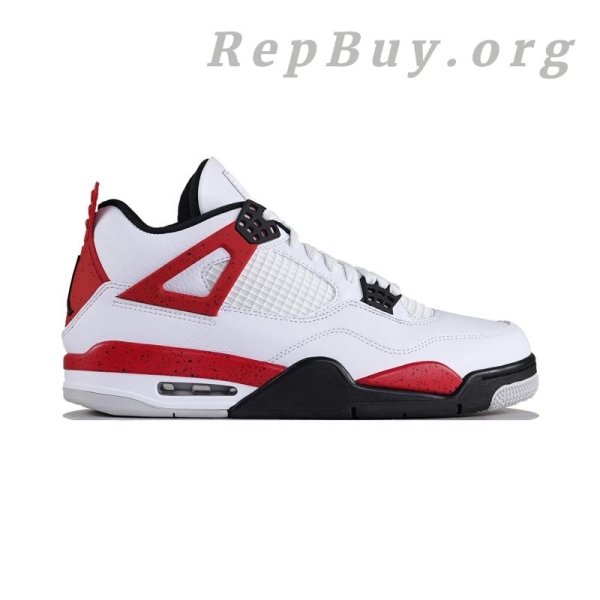Top Version Air Jordan 4 Retro Red Cement DH6927-161 - 图片 2