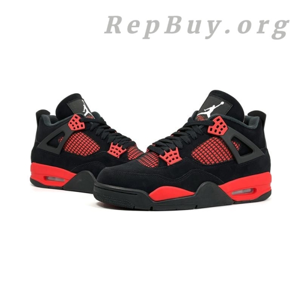 Top Version Air Jordan 4 Retro Red Thunder CT8527-016 - 图片 4