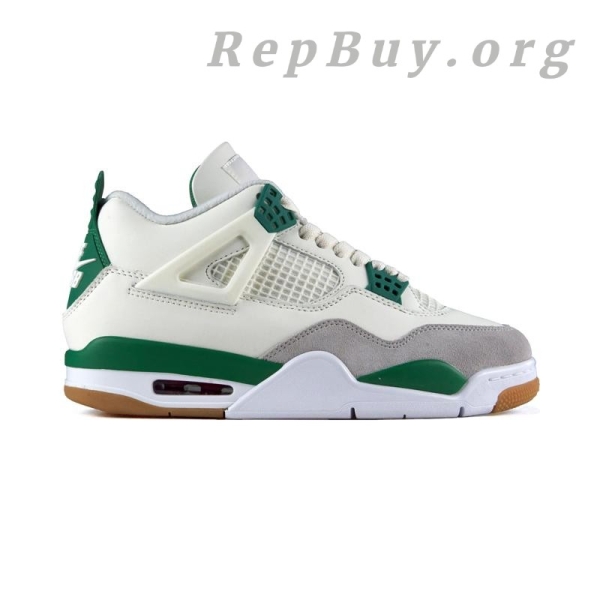Top Version Air Jordan 4 Retro SB Pine Green, high quality replica Air Jordan 4, best replica Jordan 4 SB, DR5415-103 replica, premium copy Air Jordan 4, 1:1 replica sneakers, top tier Jordan 4 Pine Green, flawless replica sneakers, exact copy Air Jordan 4 SB
