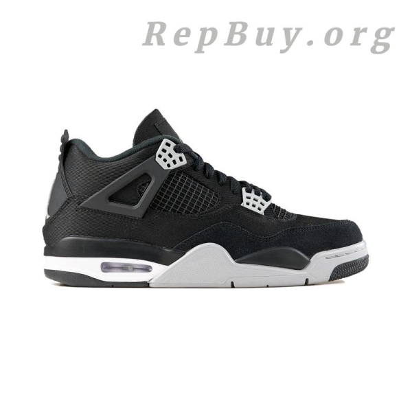 Top Version Air Jordan 4 Retro SE Black Canvas DH7138-006 - Image 2