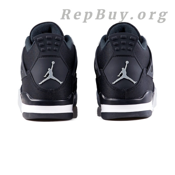 Top Version Air Jordan 4 Retro SE Black Canvas DH7138-006 - Image 5