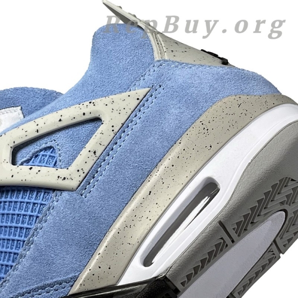 Top Version Air Jordan 4 Retro University Blue CT8527-400 - 图片 7