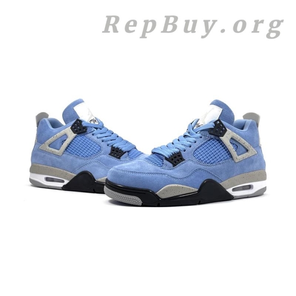 Top Version Air Jordan 4 Retro University Blue CT8527-400 - 图片 3
