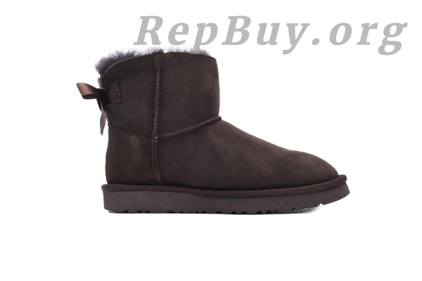 UGG Mini Bailey Bow II Coffee 1016501 - 图片 2