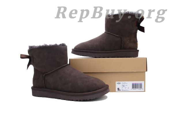 UGG Mini Bailey Bow II Coffee 1016501 - 图片 8