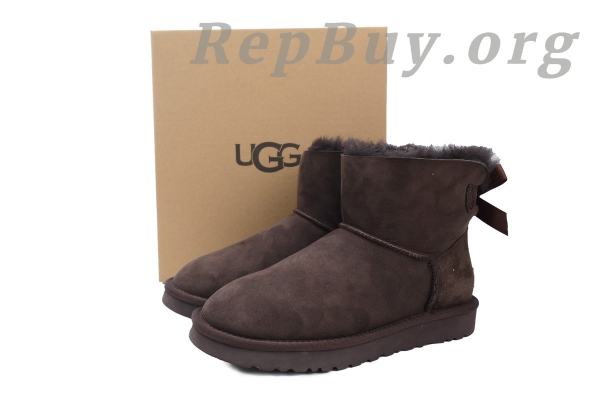 UGG Mini Bailey Bow II Coffee 1016501 - 图片 9
